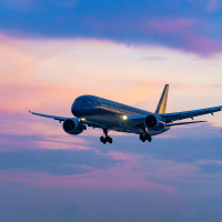 100 miglia di aereo